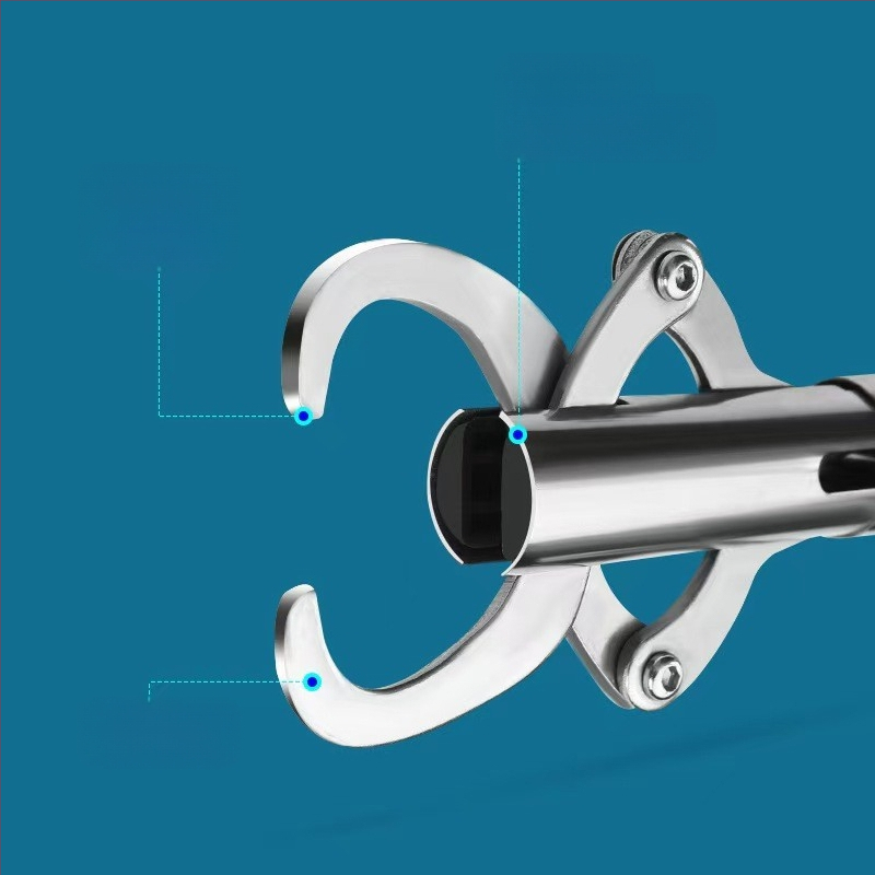 Új, kibővített rozsdamentes acél halszabályozó eszköz óriási tárgyak irányításához Luya csipesz halszabályozó csipesz ultrakönnyű, megerősített édesvízi