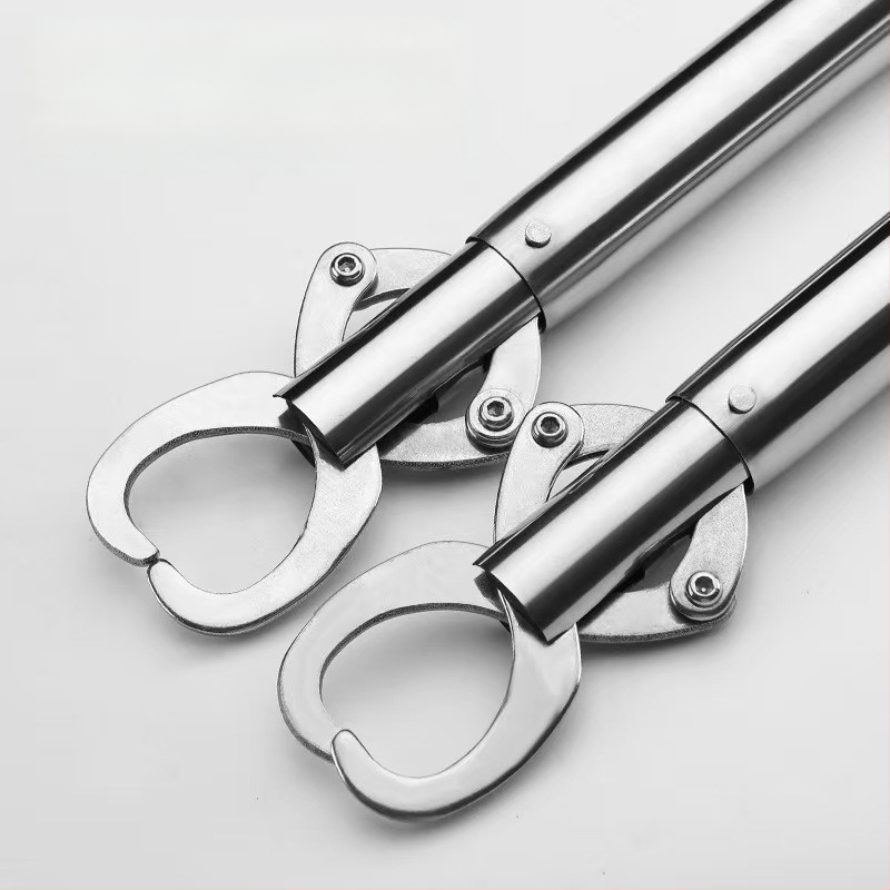 Új, kibővített rozsdamentes acél halszabályozó eszköz óriási tárgyak irányításához Luya csipesz halszabályozó csipesz ultrakönnyű, megerősített édesvízi