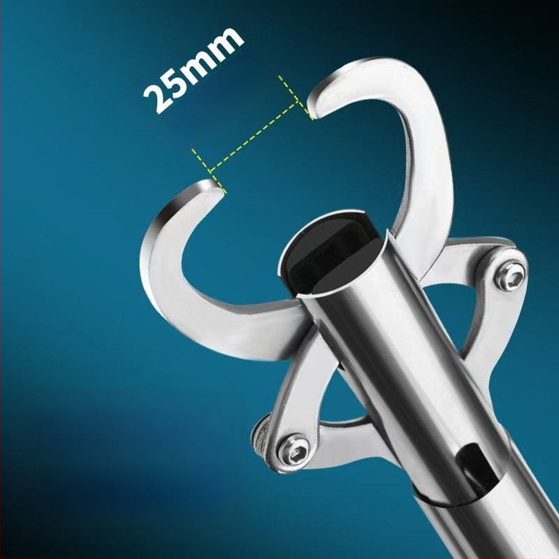 Új, kibővített rozsdamentes acél halszabályozó eszköz óriási tárgyak irányításához Luya csipesz halszabályozó csipesz ultrakönnyű, megerősített édesvízi