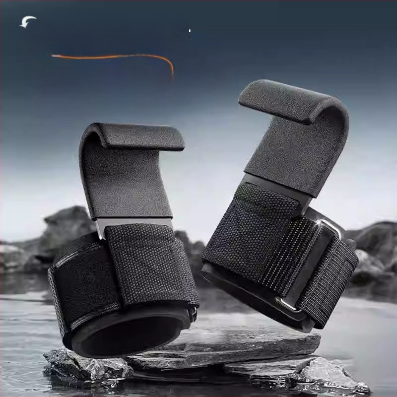 húzódzkodáshoz horog fitnesz guggolás súlyemelés csuklópántos horog vízszintes rúd sportfelszerelés csökkentés erőnléti edzés kéz nélküli