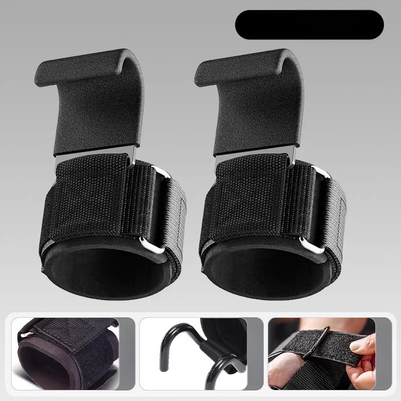 húzódzkodáshoz horog fitnesz guggolás súlyemelés csuklópántos horog vízszintes rúd sportfelszerelés csökkentés erőnléti edzés kéz nélküli