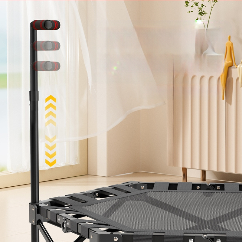 Vieno paspaudimo sulankstomas batutas namams, Vaikiškas batutas, Šokinėjimo lova kūdikiams, Namų fitneso įranga, Sulankstomas batutas