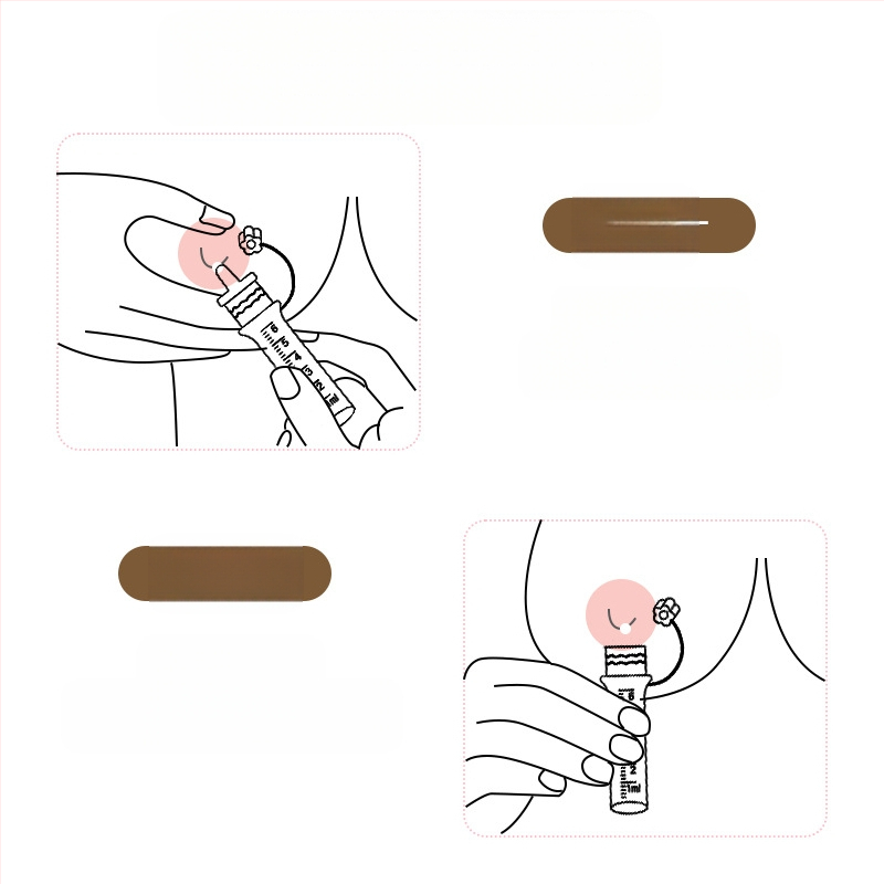 Krūts piena savācējs ar silikona piena savācēju, valkājams noplūdes piena uztvērējs, bērnu silikona barotava, bērnu zāļu barotava