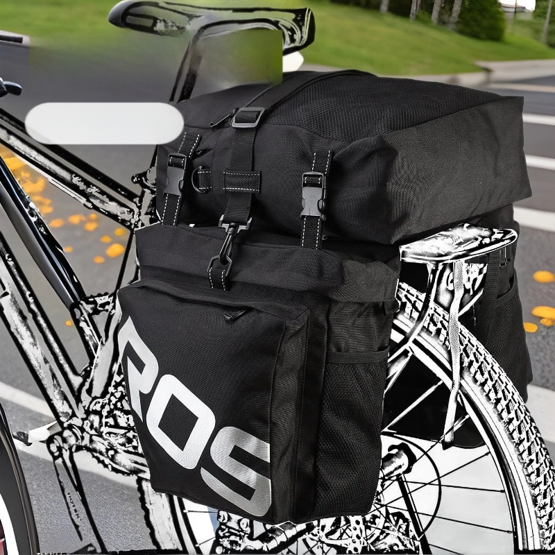 Készre Gyártott Kerékpáros Csomagtartó Táska, Hátsó Ülés, Hátsó Csomagtartó, Nagy Kapacitású Kerékpáros Hátsó Táska, Hegyi Kerékpár Három Az Egyben Sichuan-Xizang Line Camel Bag