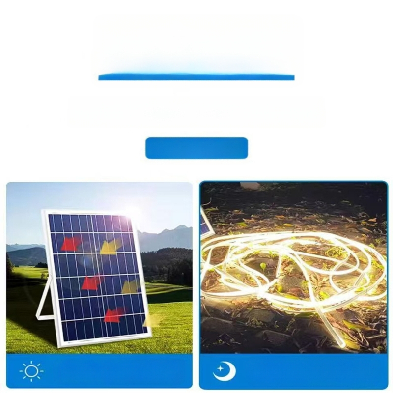 Uus päikesevalgusti välistingimustes kasutatava veekindla üliereda sisehoovi rõdu aia atmosfäärivalgusega villa räästa LED-valgusribaga