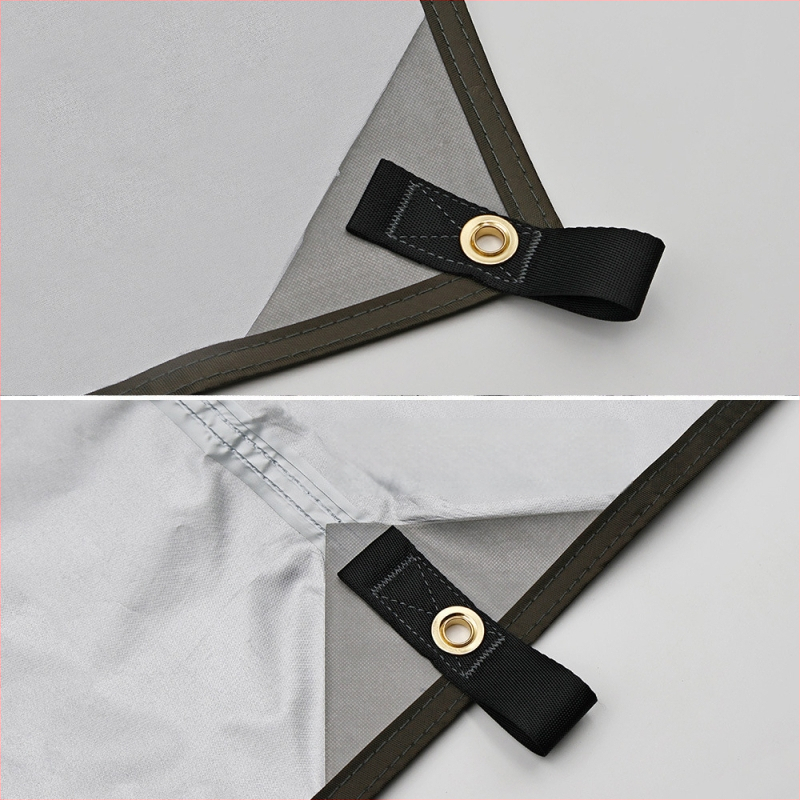 Sudraba pārklājuma lietus necaurlaidīga nojumes telts āra telts lietus necaurlaidīga saules aizsargplēves pludmales telts āra pergola nojume rūpnīcas tieša piegāde