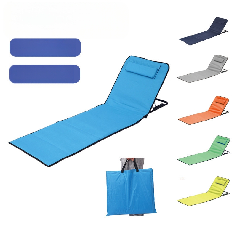 Kokkupandav ja reguleeritav rannamatt, lamamistool, 145*47*40cm