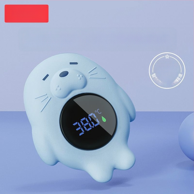 Kūdikio vandens termometras kūdikio voniai išmanusis elektroninis didelės raiškos didelio ekrano tikslus vandens termometras, skirtas