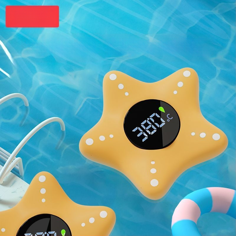 Kūdikio vandens termometras kūdikio voniai išmanusis elektroninis didelės raiškos didelio ekrano tikslus vandens termometras, skirtas