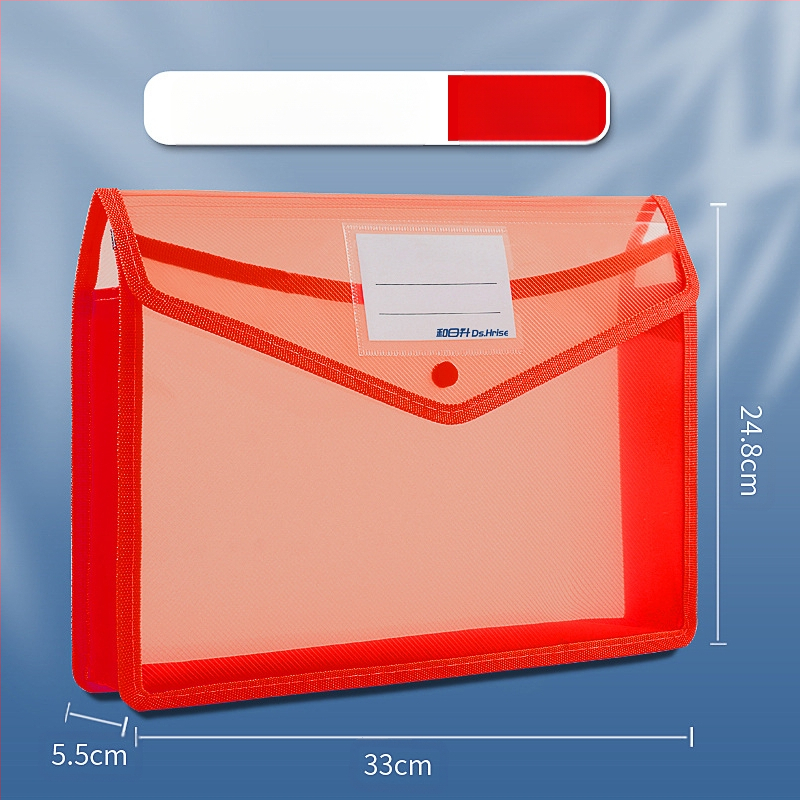 Преносима чанта за документи A4, информационна чанта, триизмерна, с голям капацитет, чанта за съхранение на учебници и данни, водоустойчива и преносима