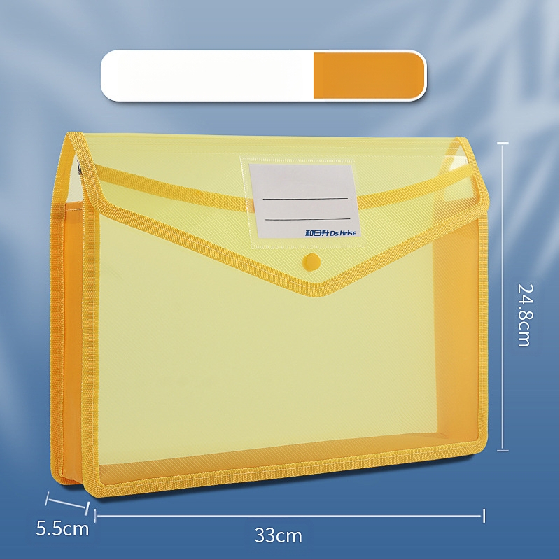 Преносима чанта за документи A4, информационна чанта, триизмерна, с голям капацитет, чанта за съхранение на учебници и данни, водоустойчива и преносима