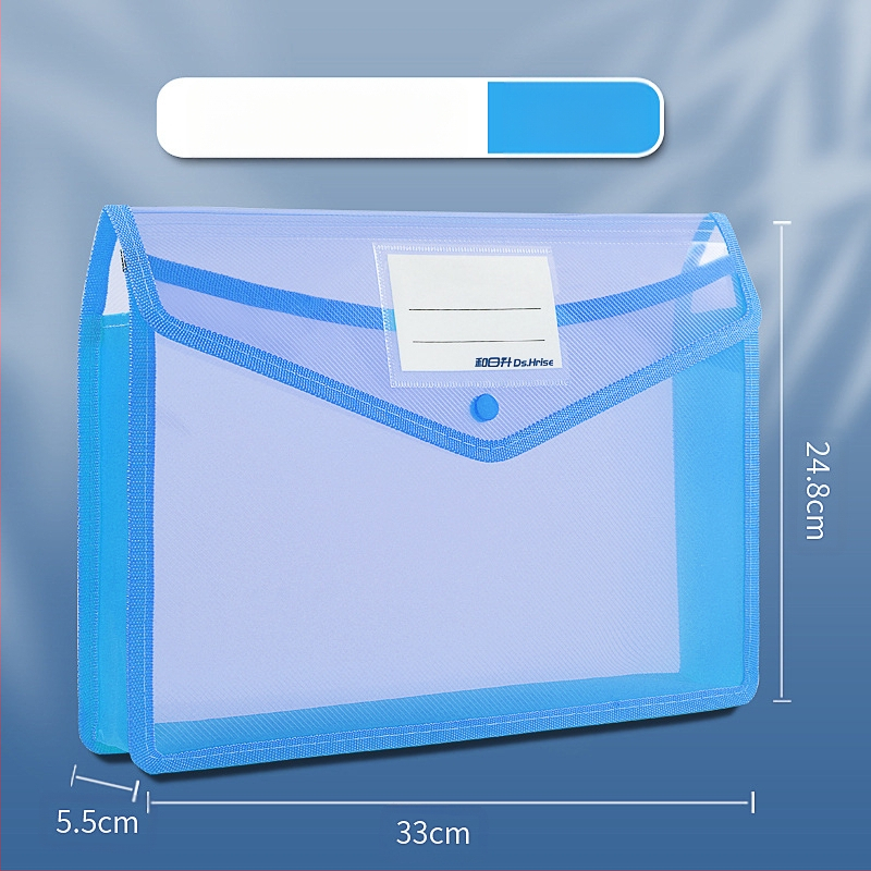 Преносима чанта за документи A4, информационна чанта, триизмерна, с голям капацитет, чанта за съхранение на учебници и данни, водоустойчива и преносима