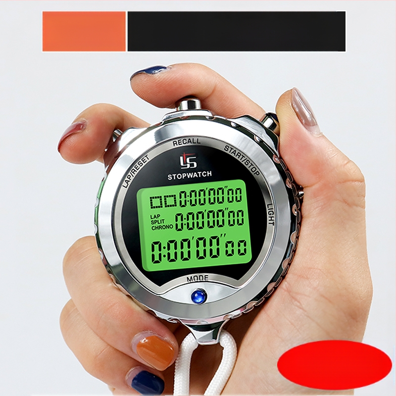 Metallist elektrooniline stopper taimer professionaalne kohtuniku võistlus kergejõustiku jooksutreening üliõpilaste fitnessvõistlus