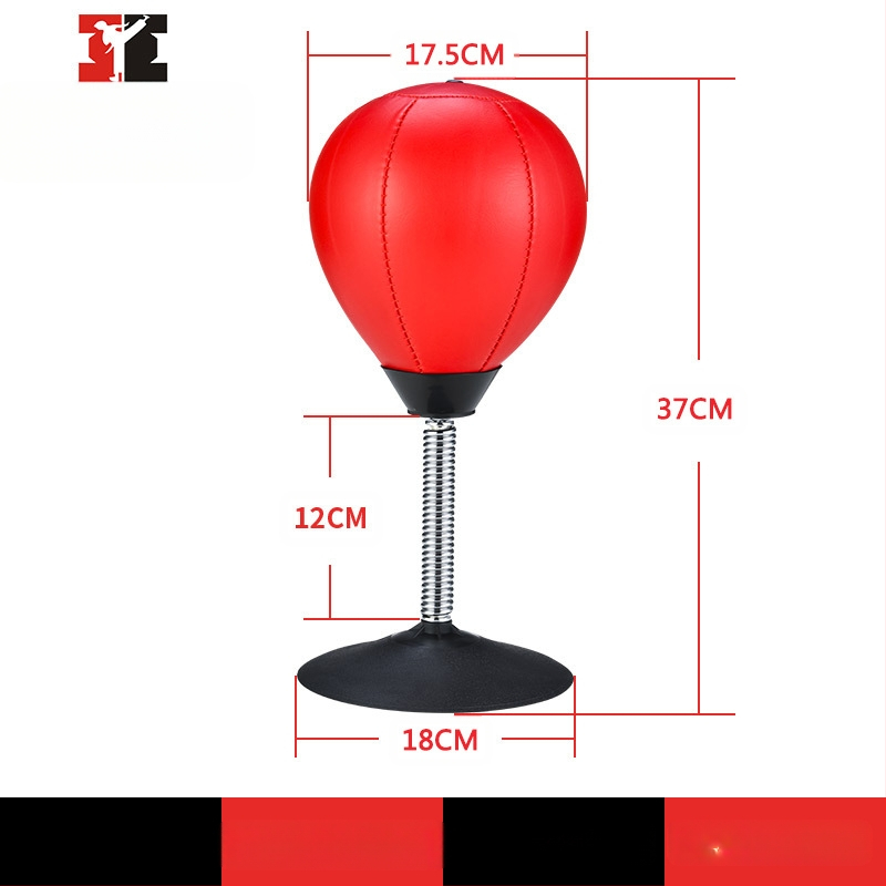 Lauaventilatsioonipall laste dekompressiooniartefakt kontorilaua kiiruspall dekompressiooniv väike iminapaga poksireaktsioonipall