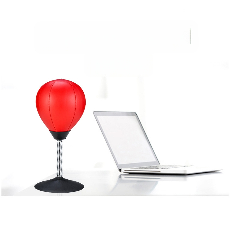 Lauaventilatsioonipall laste dekompressiooniartefakt kontorilaua kiiruspall dekompressiooniv väike iminapaga poksireaktsioonipall