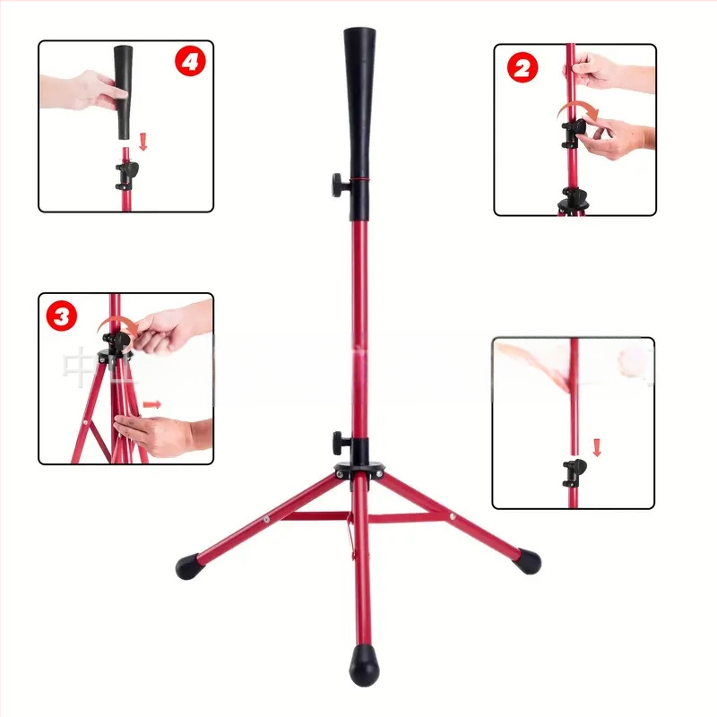 Laos hulgimüügis pesapalli pehmepalli löökmängu alus pesapalli harjutus T-iste T-alus treener kaasaskantav statiiv löömiseks