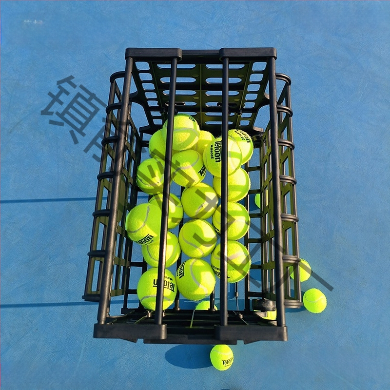 Ratastega tennisepallikorv ~ Tennisepallikorjaja Tennisepallikorjaja Maagilise raamiga pallikorjaja Korvipallikorjaja