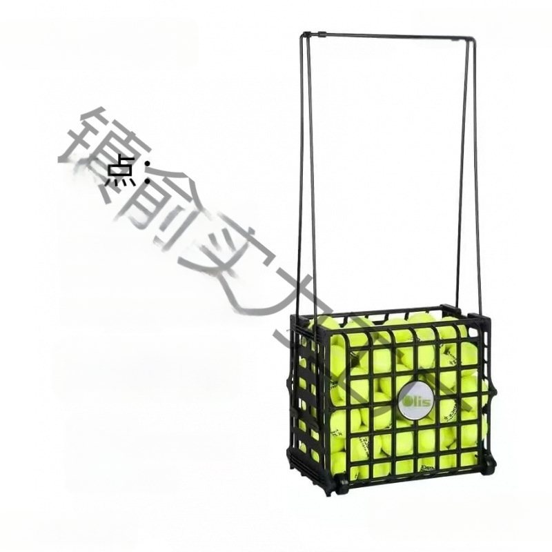 Ratastega tennisepallikorv ~ Tennisepallikorjaja Tennisepallikorjaja Maagilise raamiga pallikorjaja Korvipallikorjaja