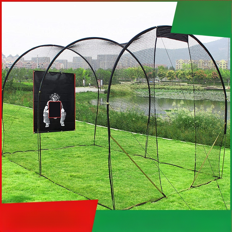 Pesapalli löögiriide kangas 6 * 4 jala treeninglöögiriie 8 kaheksaküünise pandlaga + elastne köis