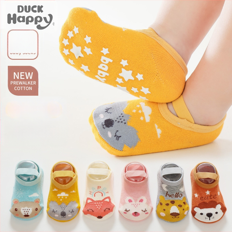 Baba utazása Tavasz és Ősz Nyár Puha Alsó Új Gyermek Szélhez Kötött Zokni Baba Kisgyermek Zokni Baba Padlózokni Rajzfilm Csúszásgátló