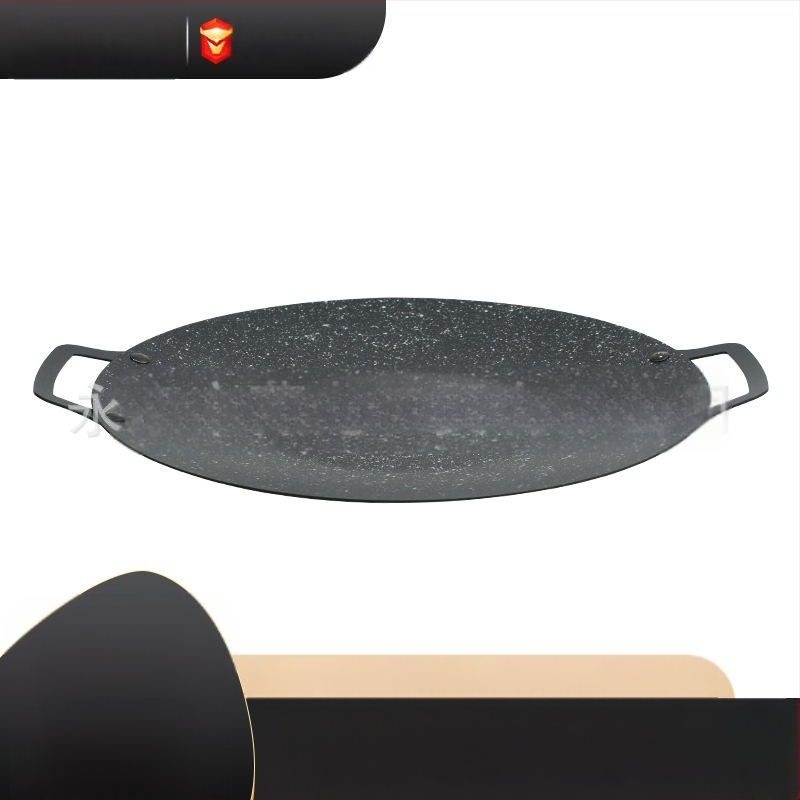 Otsemüük Korea grilliplaat maifan kivist grilliplaat välistingimustes kasutamiseks mõeldud teppanyaki mittenakkuva panniplaadiga pliit hulgimüük