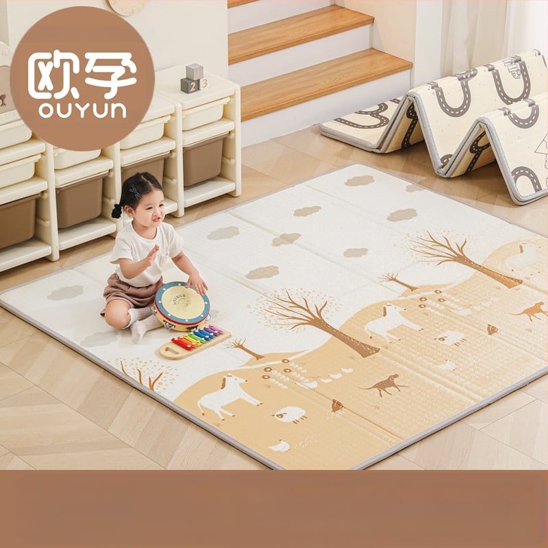 Beebi roomamismatt paksendatud laste elutoa õppe Xpe matt beebi roomamismatt kokkupandav moodne lihtne