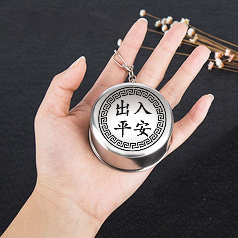 Kūrybingas sulankstomas vandens puodelis, nešiojamas, sulankstomas puodelis, nerūdijančio plieno, kuriame telpa verdantis vanduo, ištraukiamas kelioninis suspaudimo puodelis, atsparus aukštai temperatūrai