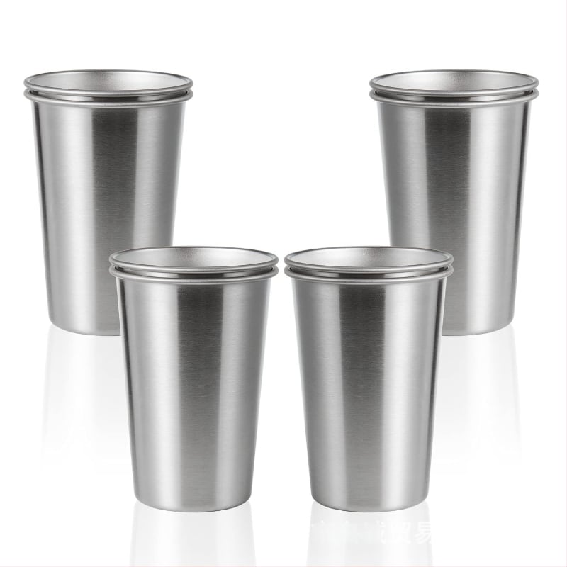 304 roostevabast terasest ühekihiline lokitangiga õlletops, lihtne välistingimustes kasutatav mugavuskülmjoogitops väliskaubanduse hulgimüügiks