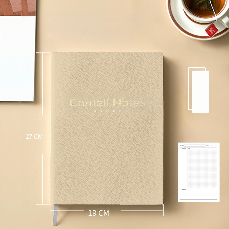 B5 Cornell Thickened High Efficiency 5r mälumärkmik Prinditav logo Ruudustik Horisontaaljoon Ülevaade Märkmik