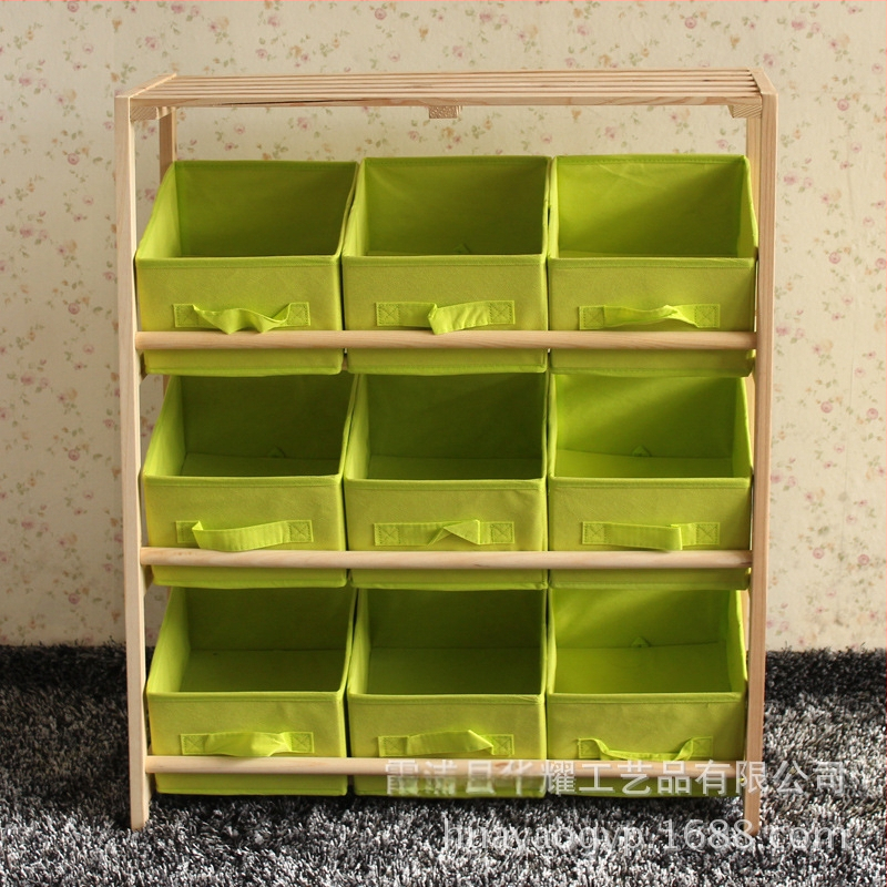 Soodushinnaga tehase otsemüük kolmekihiline üheksa sahtliga lasteaia hoiukapp mänguasjade hoiustamiseks