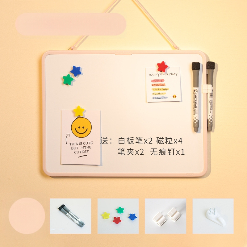Funi õppetahvel, kustutatav kirjutusalus, laste majapidamise kahepoolne tahvel, magnetiline rippuv lauaarvuti väike tahvel