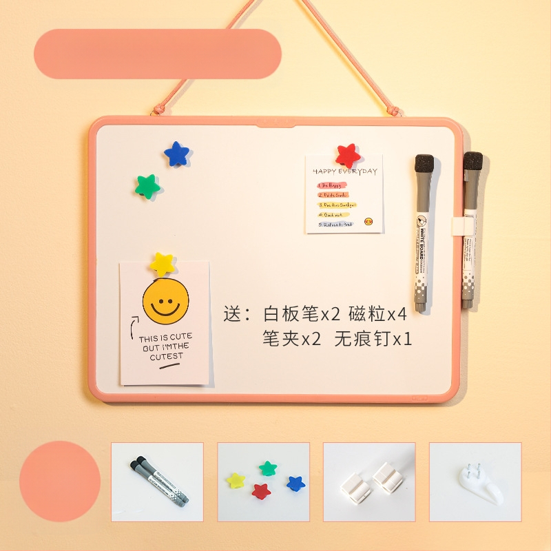 Funi õppetahvel, kustutatav kirjutusalus, laste majapidamise kahepoolne tahvel, magnetiline rippuv lauaarvuti väike tahvel