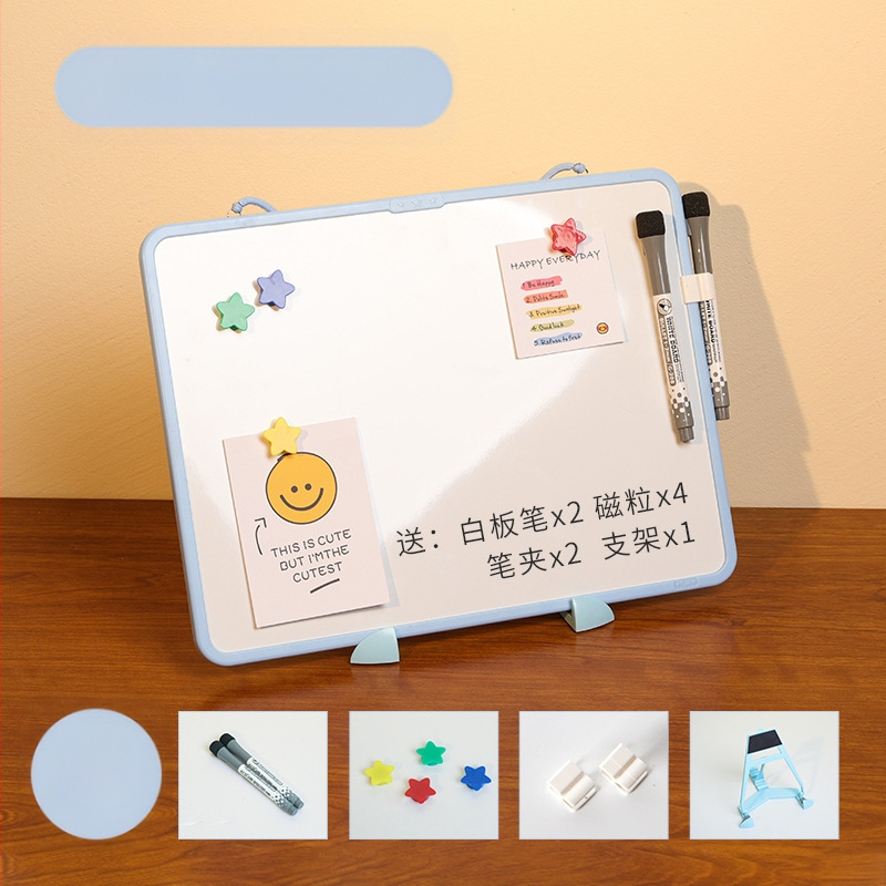 Funi õppetahvel, kustutatav kirjutusalus, laste majapidamise kahepoolne tahvel, magnetiline rippuv lauaarvuti väike tahvel