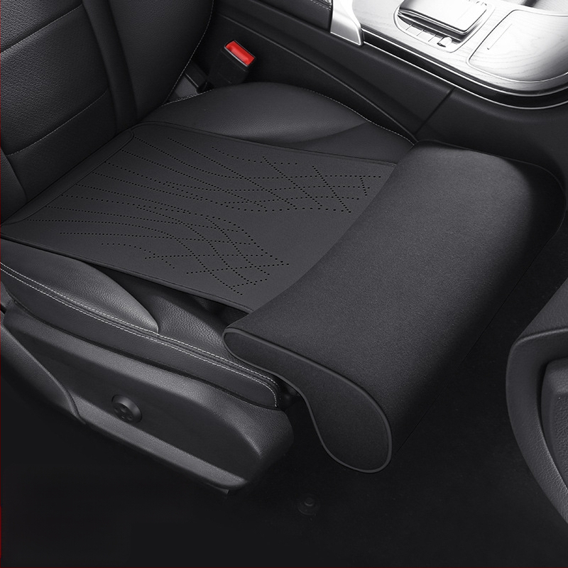 Uus autoistmepadi mäluvahust jalatugi seemisnahast istmepadi jalatugi integreeritud juhiistme ja kõrvalistuja istme pikendatud padi