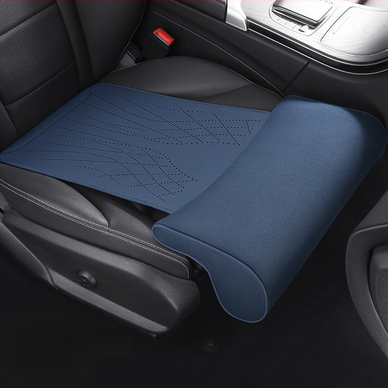 Uus autoistmepadi mäluvahust jalatugi seemisnahast istmepadi jalatugi integreeritud juhiistme ja kõrvalistuja istme pikendatud padi