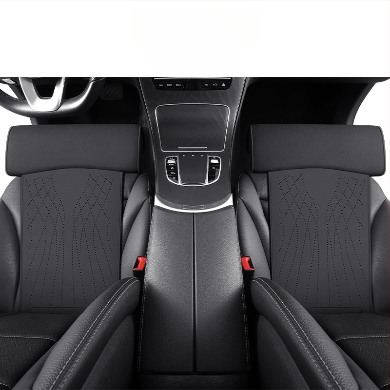 Uus autoistmepadi mäluvahust jalatugi seemisnahast istmepadi jalatugi integreeritud juhiistme ja kõrvalistuja istme pikendatud padi