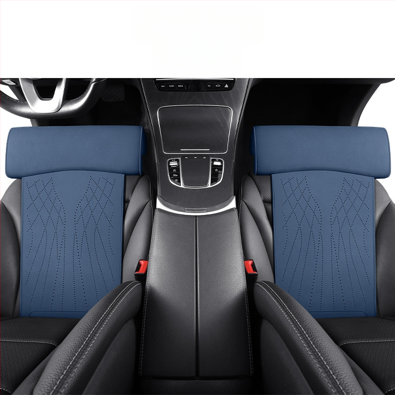 Uus autoistmepadi mäluvahust jalatugi seemisnahast istmepadi jalatugi integreeritud juhiistme ja kõrvalistuja istme pikendatud padi