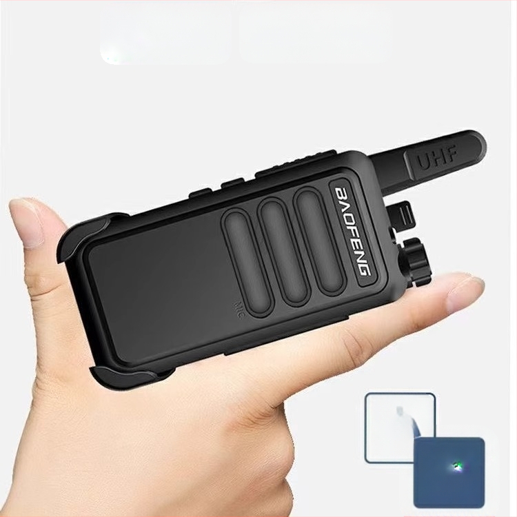 Baofeng raadiosaatja BF-R5 raadiosaatja pihuarvuti USB-laadimisega hotell, hotelli ilutarvikud, ehitusplats