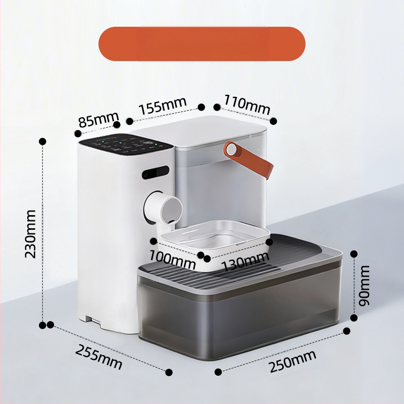Amazon Explosions kassi veejaotur, mis tühjendab lemmiklooma automaatset veesööturit, lahti ühendatud nutika koera veejaoturit