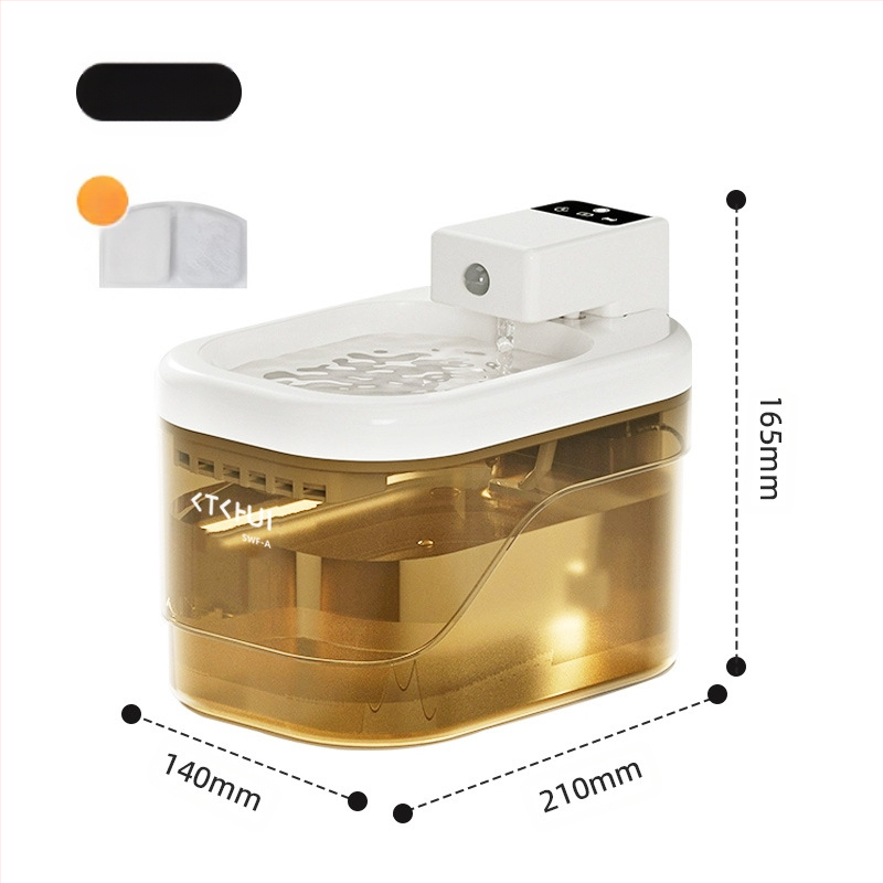 Amazon Explosions kassi veejaotur, mis tühjendab lemmiklooma automaatset veesööturit, lahti ühendatud nutika koera veejaoturit