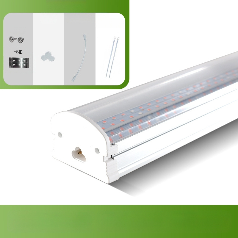 Augalų lempa T20 viso spektro augimo lempa sukulentų lempa žaliųjų augalų papildoma šviesa LED gėlių augalų augimo lempa