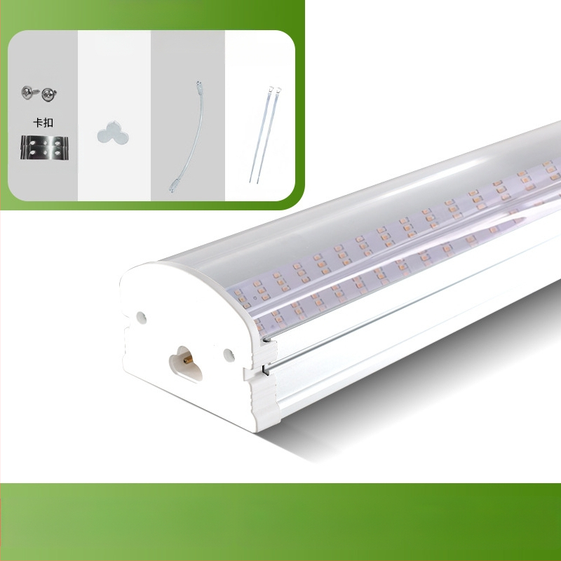 Augalų lempa T20 viso spektro augimo lempa sukulentų lempa žaliųjų augalų papildoma šviesa LED gėlių augalų augimo lempa