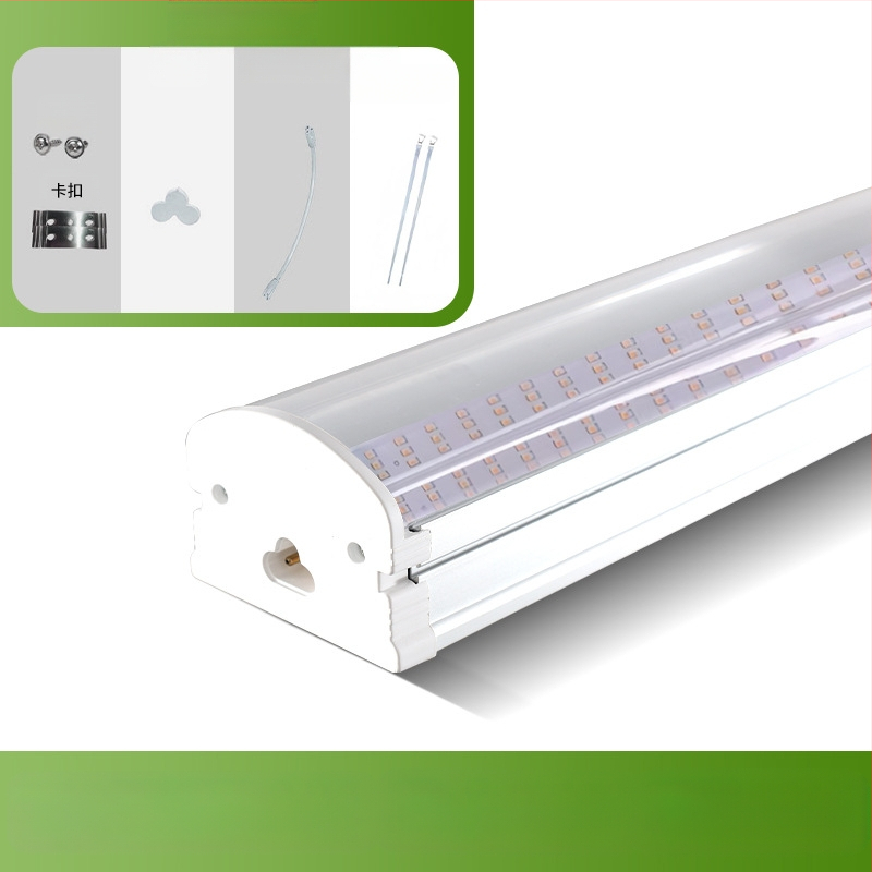 Augalų lempa T20 viso spektro augimo lempa sukulentų lempa žaliųjų augalų papildoma šviesa LED gėlių augalų augimo lempa