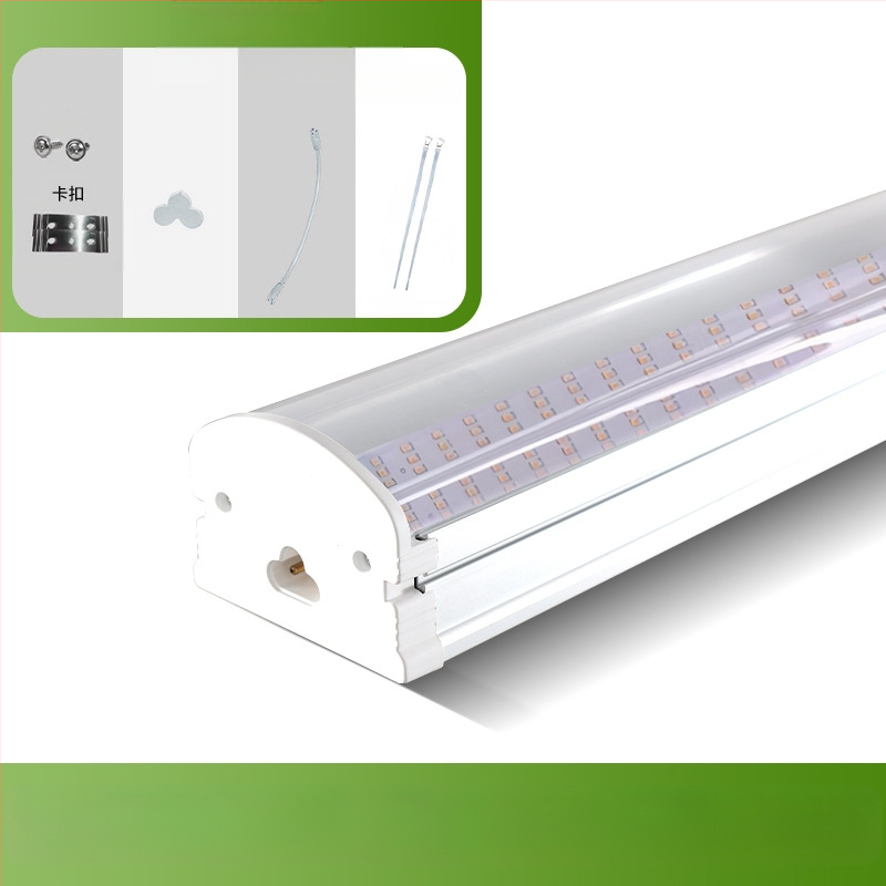 Augalų lempa T20 viso spektro augimo lempa sukulentų lempa žaliųjų augalų papildoma šviesa LED gėlių augalų augimo lempa