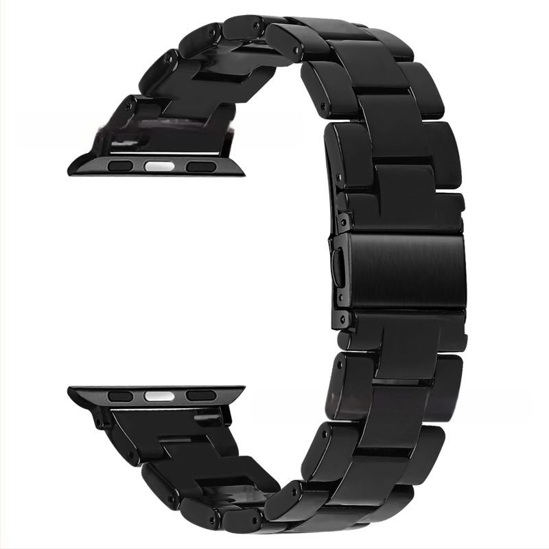 Sobib Apple Watch9 Apple Resin Strap + PC Diamond kahevärviline ümbris iWatch All-In-One komplektile