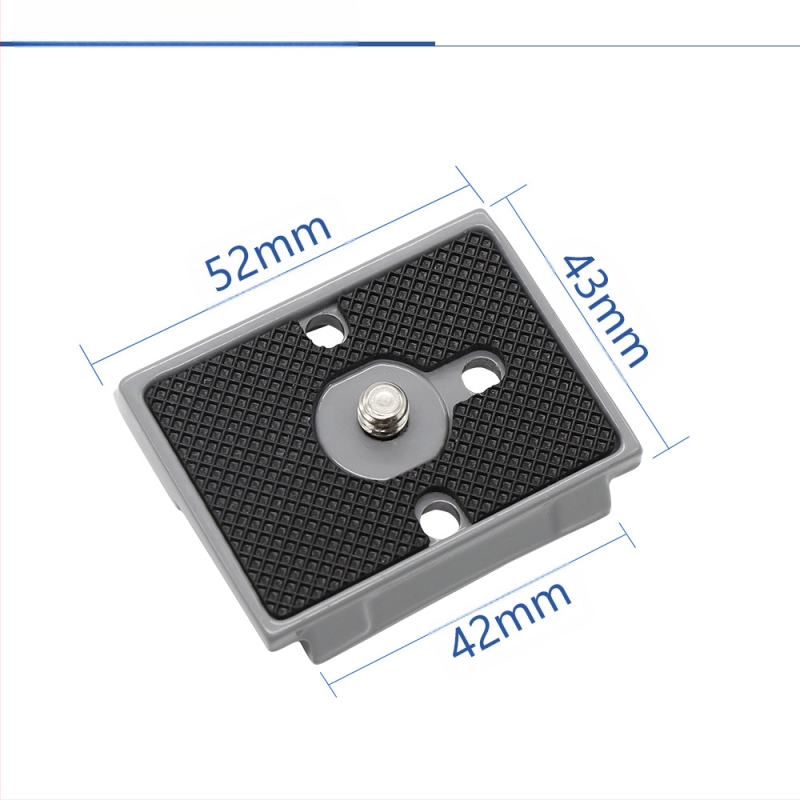 Tehase otseühendusega kaamera kiirkinnitusplaat panoraami/kallutamise kiirkinnitusplaat Klambrihoidik peegelkaamerale alumiiniumsulamist universaalne PU60 kiirkinnitusplaat