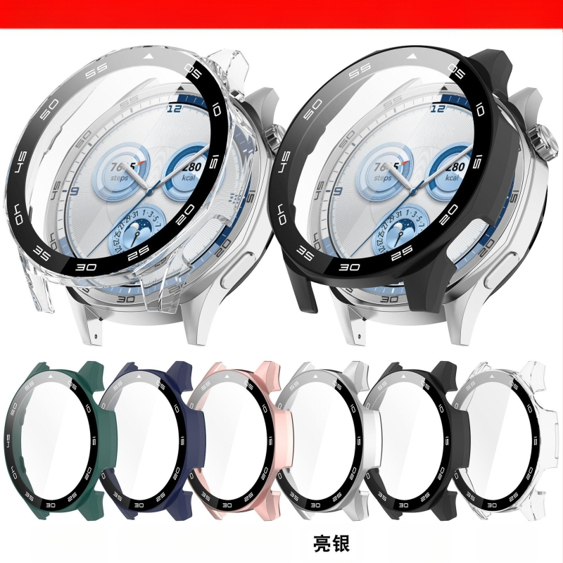 Tiesioginiai gamykliniai pardavimai, tinkantys „Huawei GT5 41/46 mm“ apsauginiam dėklui, „Huawei Watchgt5Pro“ dėklui ir integruotai plėvelei.