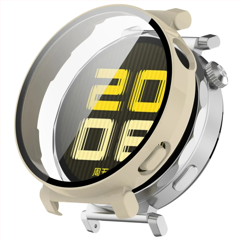 Tiesioginiai gamykliniai pardavimai, tinkantys „Huawei GT5 41/46 mm“ apsauginiam dėklui, „Huawei Watchgt5Pro“ dėklui ir integruotai plėvelei.