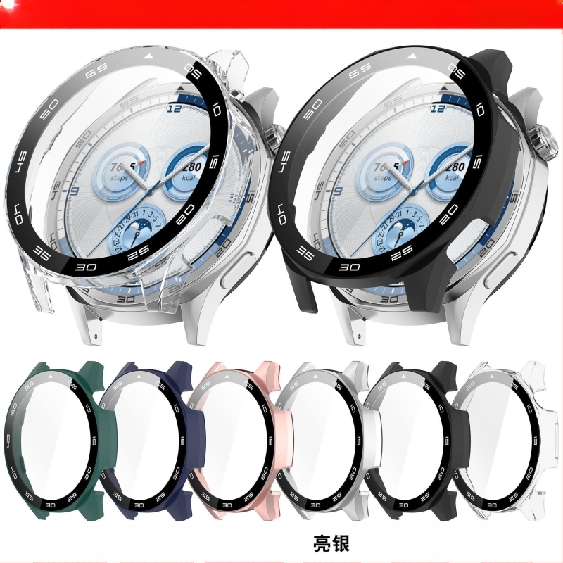 Tiesioginiai gamykliniai pardavimai, tinkantys „Huawei GT5 41/46 mm“ apsauginiam dėklui, „Huawei Watchgt5Pro“ dėklui ir integruotai plėvelei.