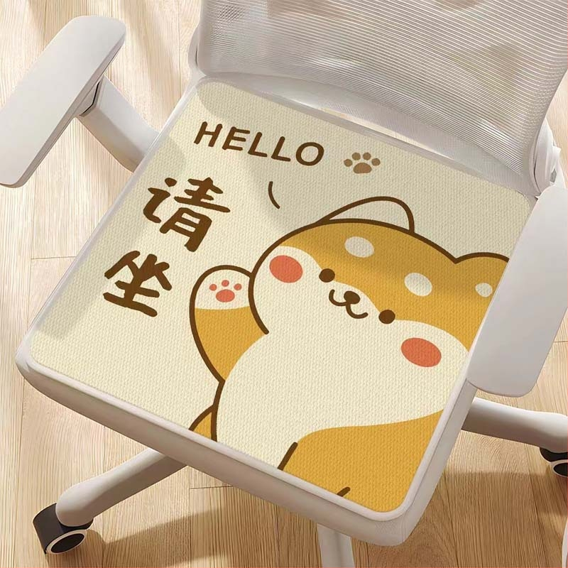 Four Seasons libisemiskindel padi suvine kontoritool istuv hingav jahe toolipadi õpilase tabureti pingipadi ühes tükis